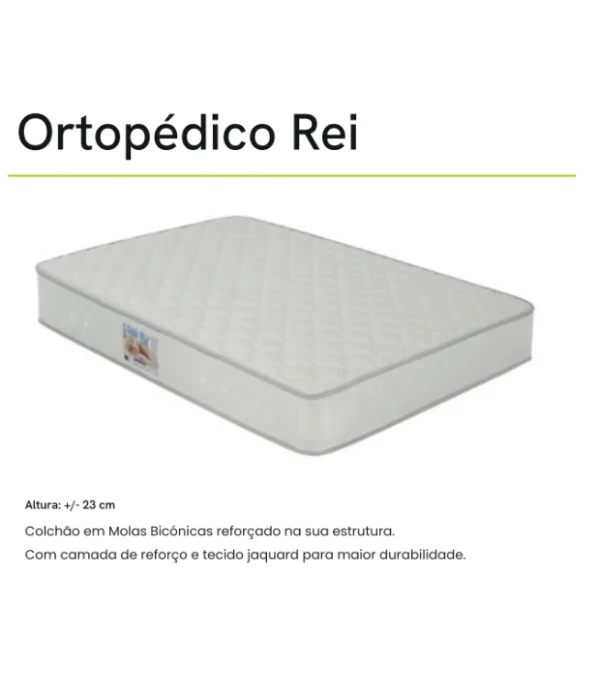 Colchão Ortopédico Rei 1.90m x 1.40m